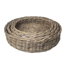 4 x Napa Round Baskets 4 x Napa Round Baskets