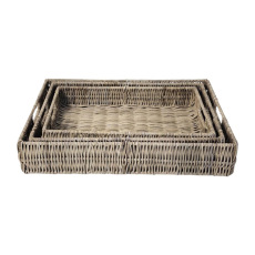 3 x Low Tray Baskets