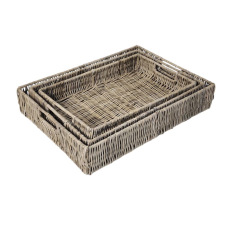 3 x Low Tray Baskets