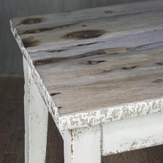 Boatwood Dining Table With Tapered Feet