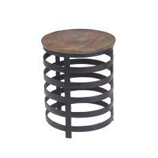 Round Vintage Side Table Medium