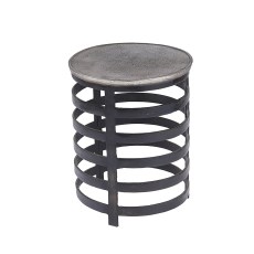 Round Vintage Side Table Medium