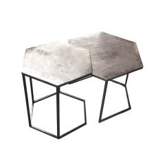 Hex Side Tables Set Of 2