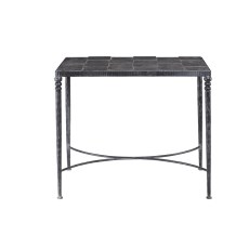 End Table Blue Stone & Iron
