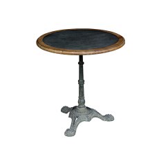 Cafe Table With Zinc Top