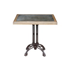 Cafe Table With Zinc Top