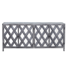 Mirrored Sideboard Recycled Pine