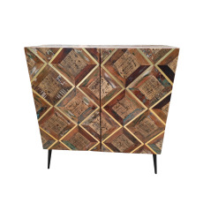 Gold Strip 2 Door Sideboard