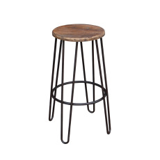 Bar Stool With Hair Pin Legs