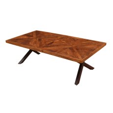 Lyon Coffee Table With Cross Legs