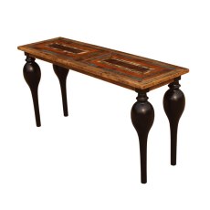 Manhattan Console Table With Pot Legs
