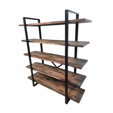 Shuttering Parquet Bookshelf