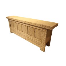 Carved Pine Cabinet Carved Pine Cabinet