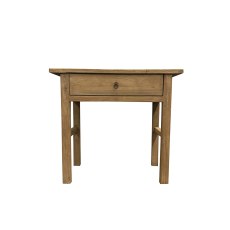 Natural 1 Drawer Table
