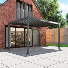 Titan Pergola in Grey