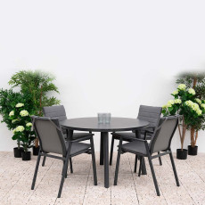 Zara Dining Set in Grey