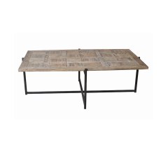 Reclaimed Oak Top Coffee Table