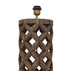 Wooden Table Lamp Base