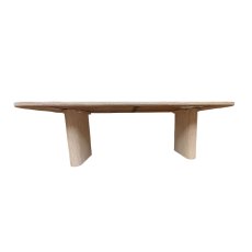 2.44m Elm Dining Table