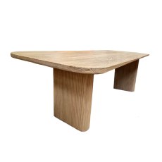 2.44m Elm Dining Table