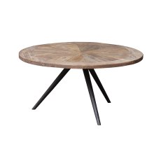 Parquet Top Round Table